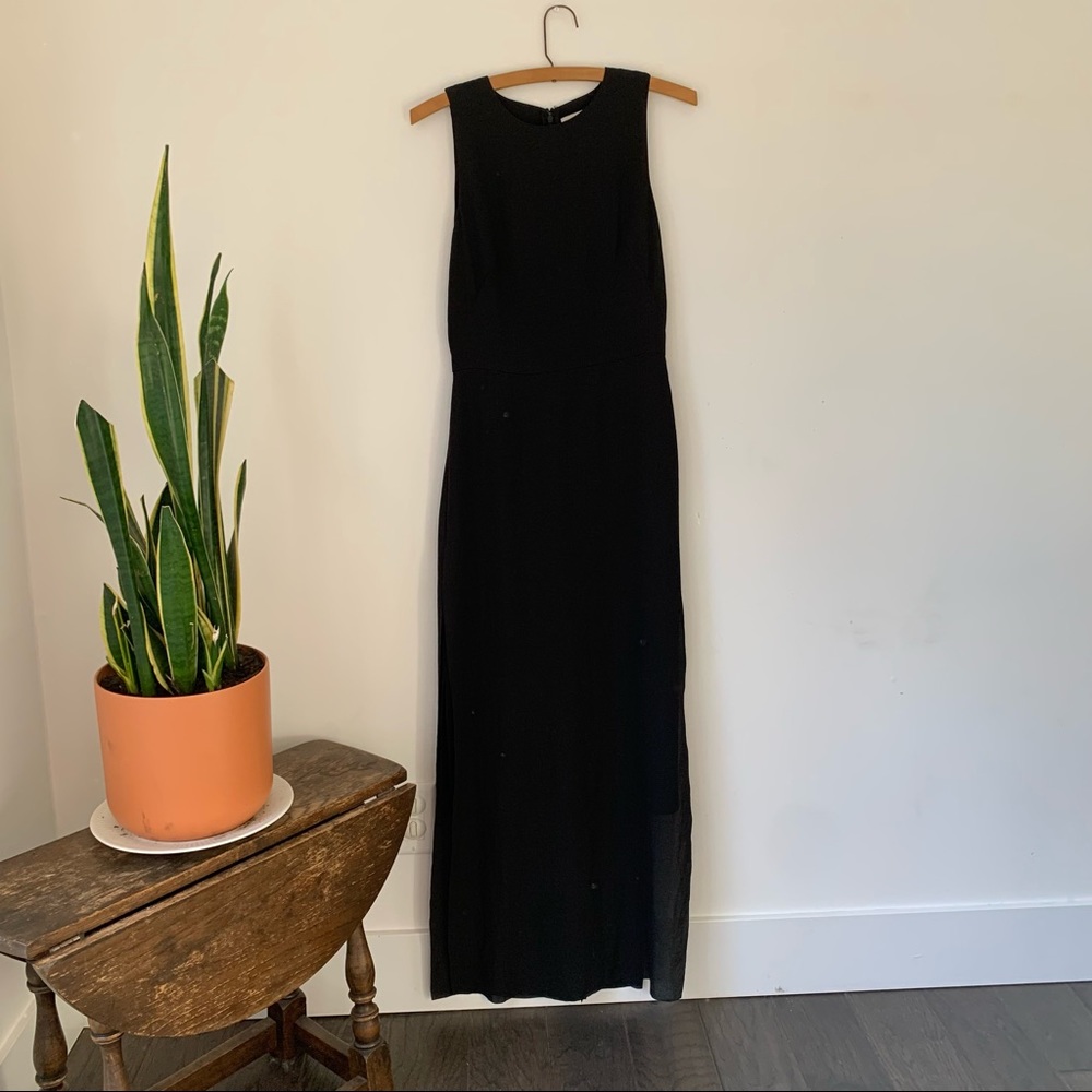 Mod Ref long black dress